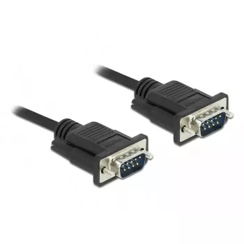 SAS kabelis DeLOCK 86612 0,5m melns
