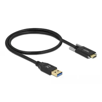 USB kabelis Type-A spraudnis–Type-C vīrišķais 0,5 m DeLOCK 84007