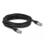 Tīkla kabelis DeLOCK RJ45 Cat.6A 5m Melns