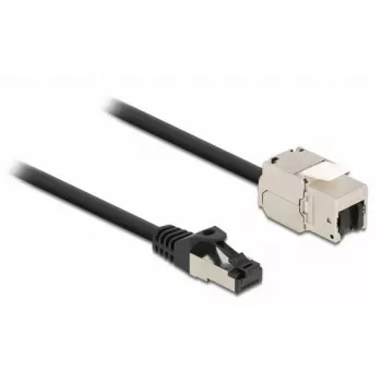 Kabelis RJ45 spraudnis uz Keystone moduli RJ45 ligzda DeLOCK 87022
