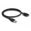DeLOCK USB 3.0 Type-A vīr. uz Micro-B vīr. kabelis 0,5 m