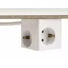 DeLOCK 11497 kontaktligzda CEE 7/3 + USB balta 250 V 16 A