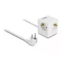 DeLOCK 11497 kontaktligzda CEE 7/3 + USB balta 250 V 16 A