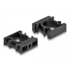 Kabeļu turētājs DeLOCK 60484 18.5 mm melns 8 gab.