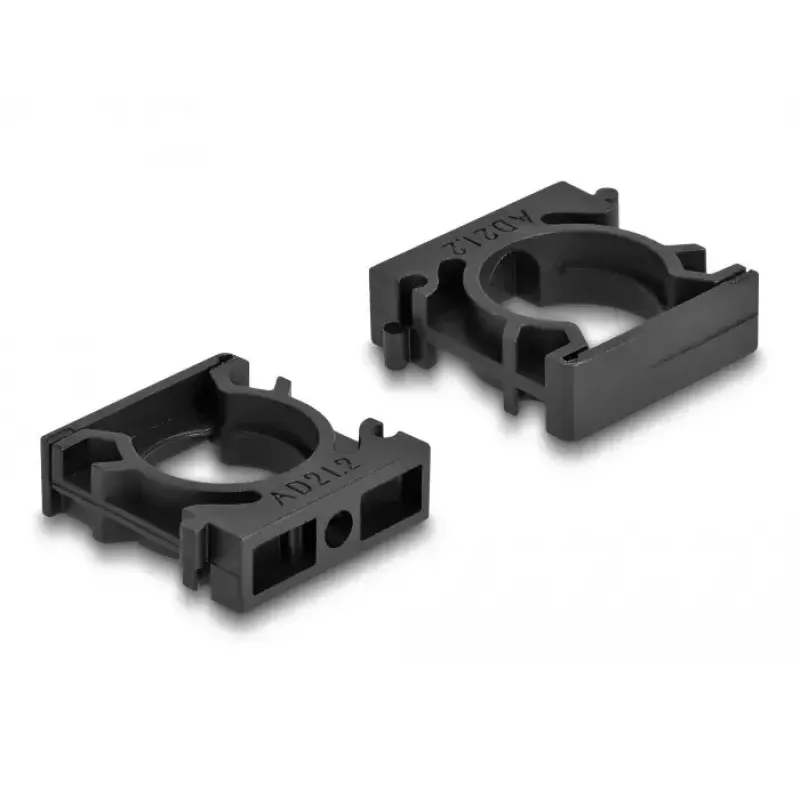 Kabeļu turētājs DeLOCK 60485 21,2 mm melns 4 gab.