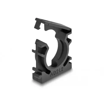 Kabeļu turētājs DeLOCK 60485 21,2 mm melns 4 gab.