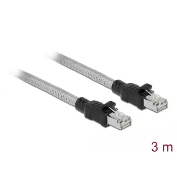 DeLOCK RJ45 kabelis Cat.6A U/FTP ar metāla apvalku 3 m
