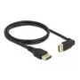 DELOCK DisplayPort kabelis 1 m, DisplayPort uz DisplayPort, 5,7 mm diametrs, līdz 32 audio kanāliem