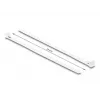 Āķa un cilpas kabeļu saite DeLOCK 18643 L 150 x P 7,2 mm 100 gab. balta