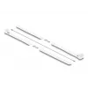 Āķa un cilpas kabeļsaites DeLOCK 18644 atkārtoti lietojamas G 200 x P 7,2 mm 100 gab. balta