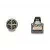 DeLOCK M12 kabelis X-kodēts 8 kontaktu tēviņš uz RJ45 tēviņu PUR (TPU) 5 m