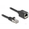 Tīkla kabelis DeLOCK 90323 RJ-45 Cat6a 10 m Melns