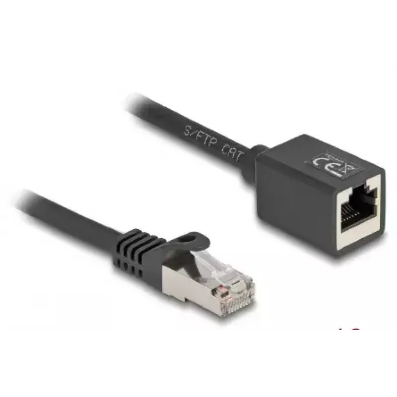 Tīkla kabelis DeLOCK 90323 RJ-45 Cat6a 10 m Melns