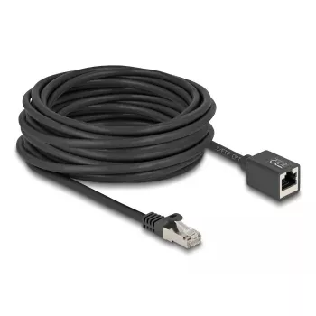 Tīkla kabelis DeLOCK 90323 RJ-45 Cat6a 10 m Melns