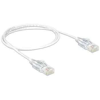 Tīkla kabelis DeLOCK 83781 RJ-45 Cat6 1 m Balts