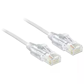 Tīkla kabelis DeLOCK 83781 RJ-45 Cat6 1 m Balts