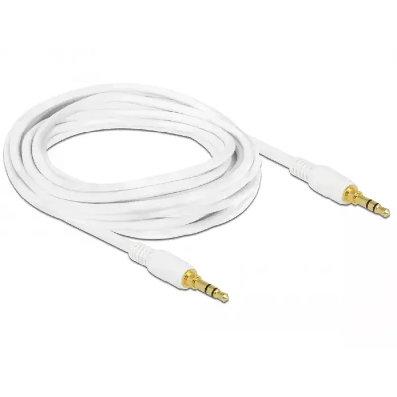 Audio kabelis DeLOCK 85552 3m 3.5mm balts