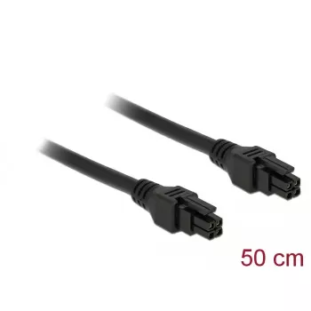 Iekšējais strāvas kabelis DeLOCK 85374 0,5 m Micro-Fit 3.0 4-pin