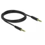 Audio kabelis DeLOCK 85792 2 m 4,4 mm melns