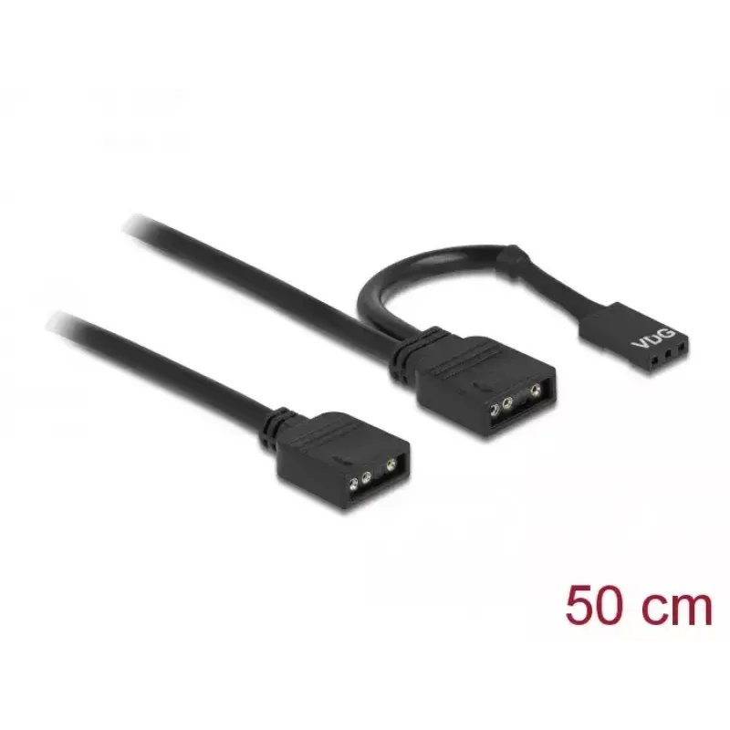 DeLOCK 86001 RGB savienojuma kabelis, 3 kontaktu