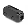 Ferīta serdes spailīte DELOCK 80943, melna, niķelis/plastmasa/cinks, 25.2×13×11.8 mm, 2 gab. iepakojumā