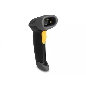 DeLOCK USB svītrkodu skeneris 1D lāzera melns rokas vadu 2 m kabelis