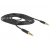 Audio kabelis DeLOCK 83436 2 m 3,5 mm Melns