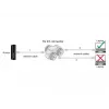 DeLOCK kabeļa savienotājs RJ45 ligzda uz 2 x RJ45 ligzda Cat.6A ūdensizturīgs