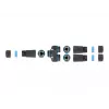 DeLOCK kabeļa savienotājs RJ45 ligzda uz 2 x RJ45 ligzda Cat.6A ūdensizturīgs