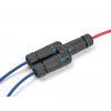 DeLOCK kabeļa savienotājs RJ45 ligzda uz 2 x RJ45 ligzda Cat.6A ūdensizturīgs