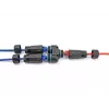 DeLOCK kabeļa savienotājs RJ45 ligzda uz 2 x RJ45 ligzda Cat.6A ūdensizturīgs