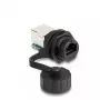 DeLOCK kabelis Connector RJ50 jack to RJ50 jack IP68 waterproof Melns