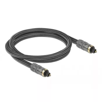 Audio kabelis DeLOCK 86983 TOSLINK 1m Antracīts