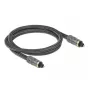 Audio kabelis DeLOCK 86983 TOSLINK 1m Antracīts