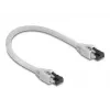 Tīkla kabelis DeLOCK 80556 RJ-45 Cat8.1 0,25m Pelēks