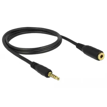 Audio kabelis 3,5 mm DeLOCK 85701 1 m melns