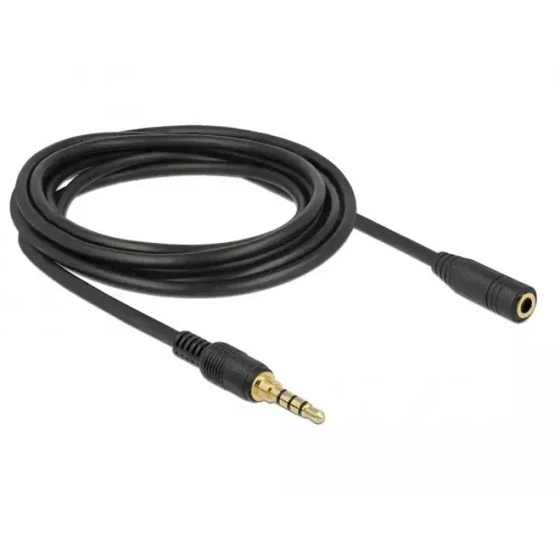Audio kabelis DeLOCK 85633 3m 3.5mm melns