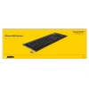 Tastatūra DeLOCK 12671 Office RF bezvadu QWERTZ vācu melna