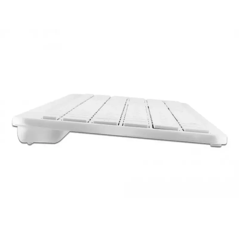 Tastatūra DeLOCK 12014 RF bezvadu QWERTZ vācu balta