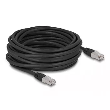 Tīkla kabelis DeLOCK RJ45 Cat.6A 10m Melns