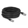 Tīkla kabelis DeLOCK RJ45 Cat.6A 10m Melns