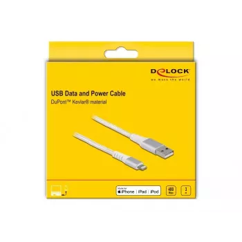 DeLOCK USB datu un strāvas kabelis iPhone iPad iPod 3 m Lightning