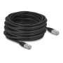Tīkla kabelis DeLOCK RJ45 Cat.6A S/FTP 15m Melns