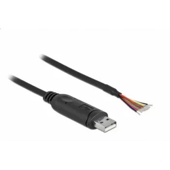 Adaptera kabelis USB 2.0 Type-A uz seriālo RS-232 DeLOCK 90416