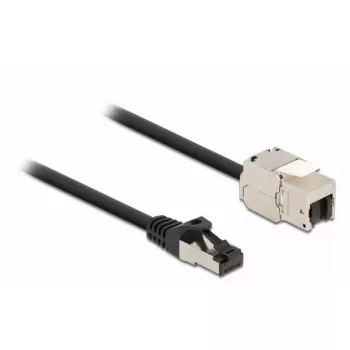 RJ45 spraudnis uz Keystone moduļa RJ45 ligzdu kabelis DeLOCK 87027