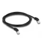 Tīkla kabelis DeLOCK RJ45 Cat.6A S/FTP 2m Melns