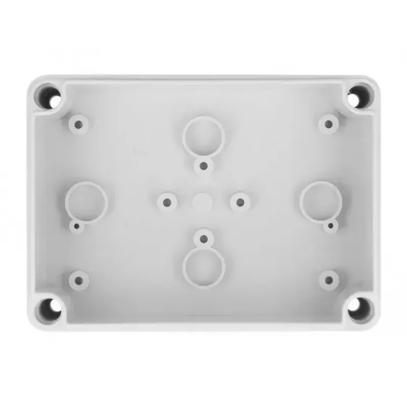 DeLOCK montāžas korpuss 130 x 93 x 57 mm pelēks ABS āra lietošanai