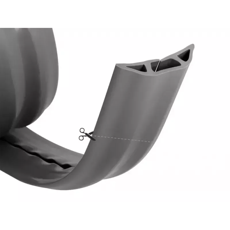 Kabeļu kanāls DeLOCK 20733 Grīdas Pelēks 70mm x 13mm x 1,5m