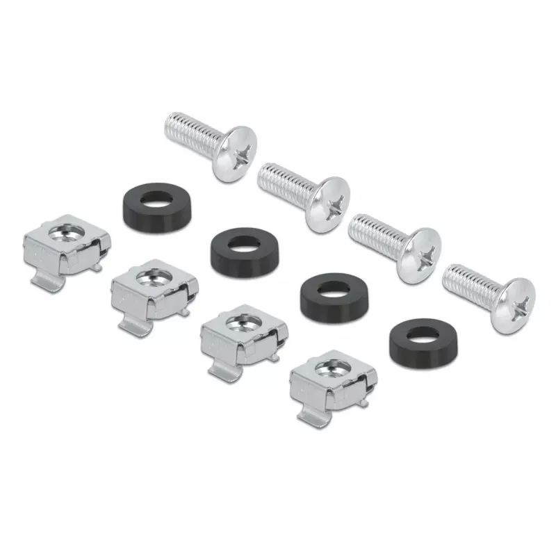 Kabeļu turētājs DeLOCK 67033 Melns Plaukts 96.2 mm platums