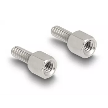 Kabeļa apvalks DELOCK D-Sub korpuss 9‑kontaktu plakanajam kabelim, plastmasa, melns, 25×32×14 mm